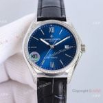 AAA Swiss Grade Vacheron Constantin Fiftysix TW Blue Leather Strap Watches